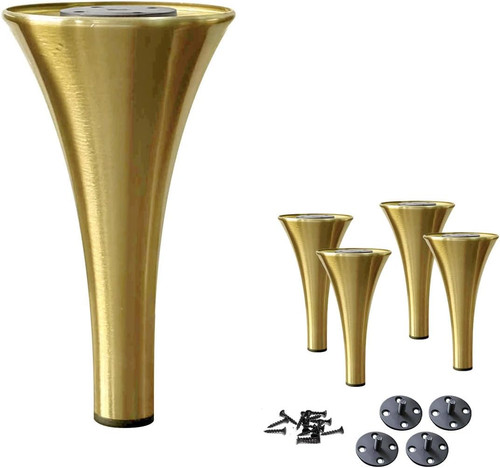 Set designer metal legs - set, 4