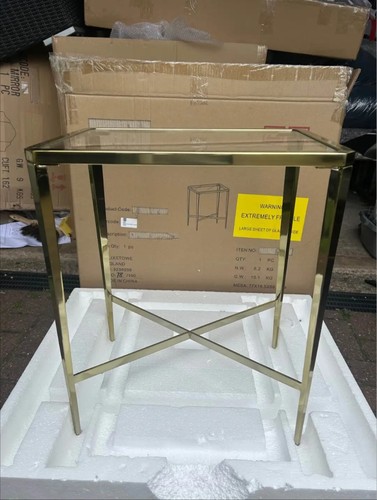 Valeria side table gold - valeria,