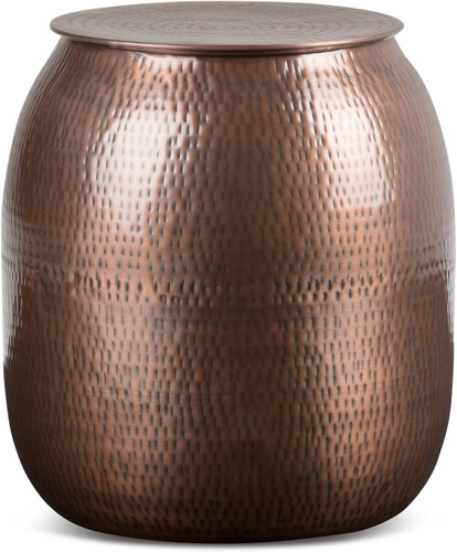 Antique copper round - antique,