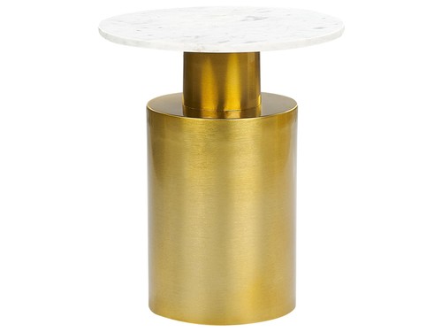 Metal side table gold - metal,