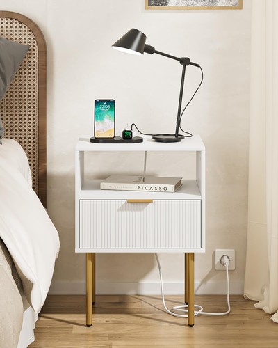 Nightstand with charging - nightstand,