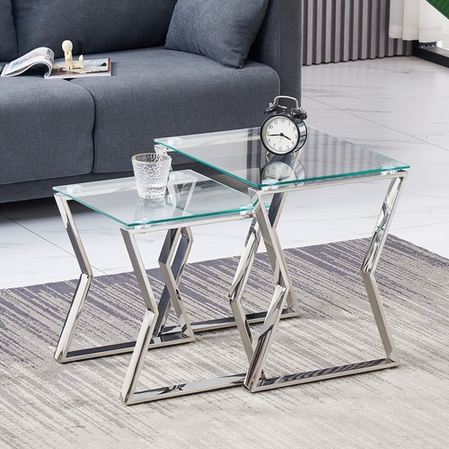 2pcs glass nesting - 2pcs, sets