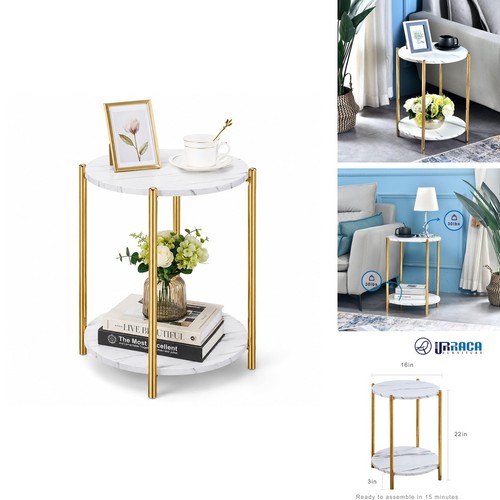 Urraca round end table - round,