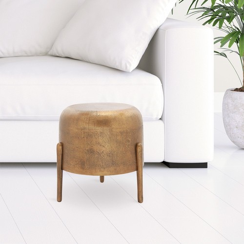Brass finish three legged side - finish,