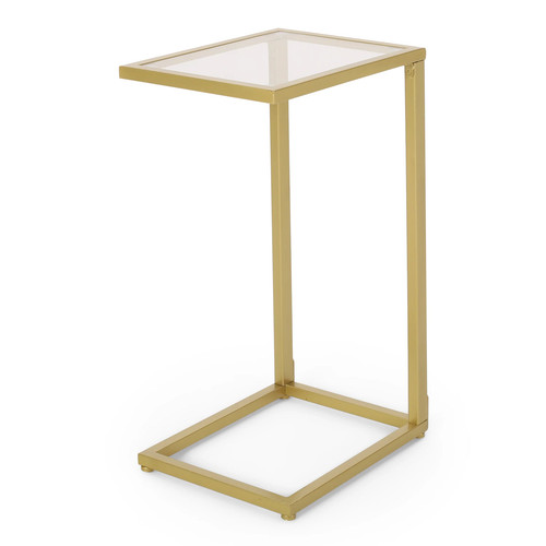 Shape side table end - c-shape,