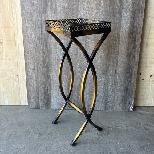 Decorative metal acent table - decorative,