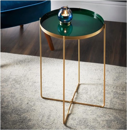 Round tray table removable - round, top