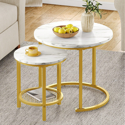 Nesting coffee tables - set, of
