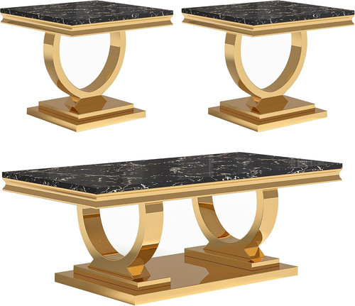 Marble coffee table - marble, 3